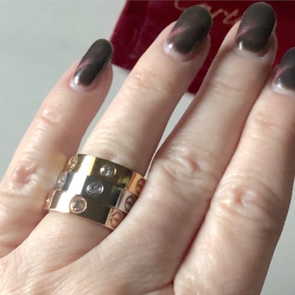 Love Ring with or without Gems - Picture 4 of 4